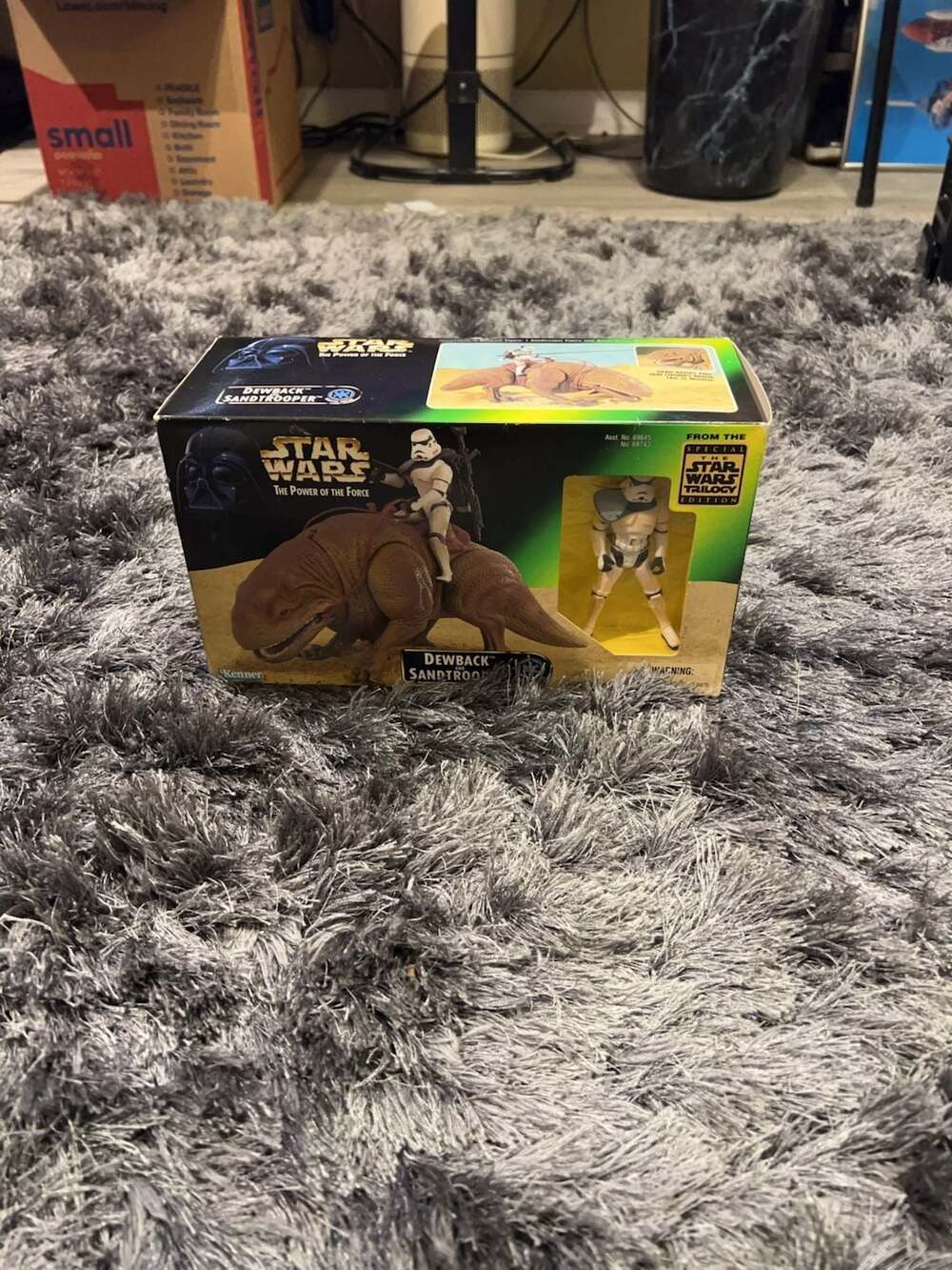 NIB 1997 Kenner Star Wars The Power of the Force Dewback and Sandtrooper